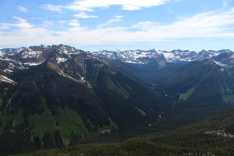 Mostly unnamed peaks here. Move along.