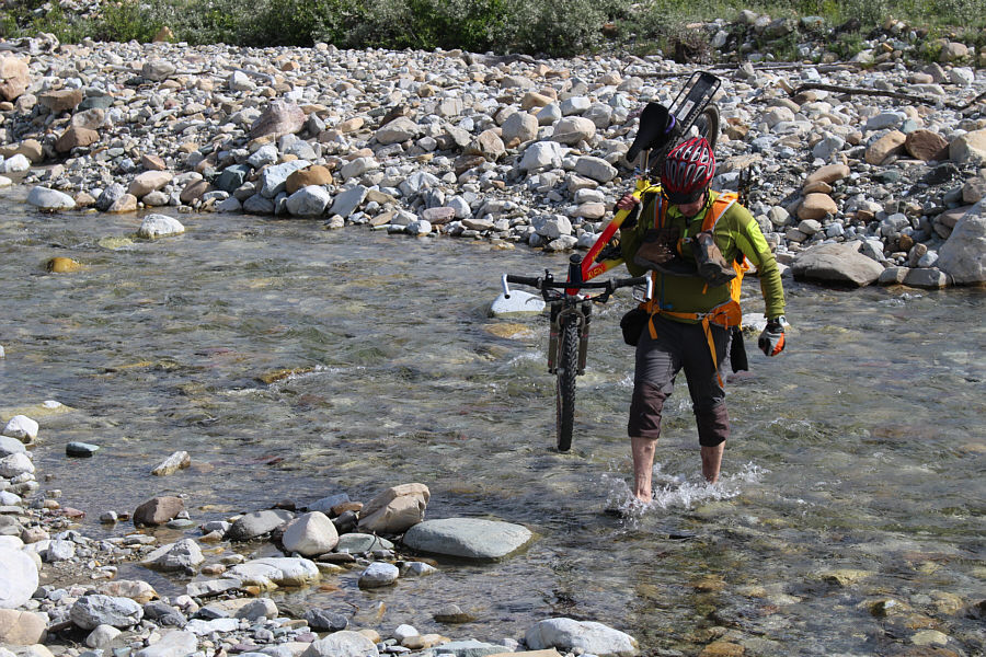 That water actually felt great on the feet!