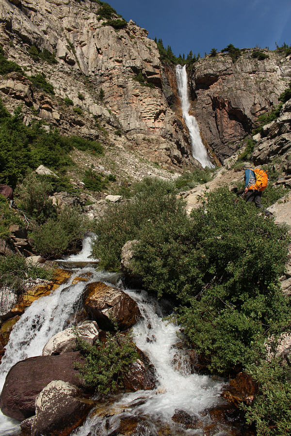 I am impressed by this waterfall!