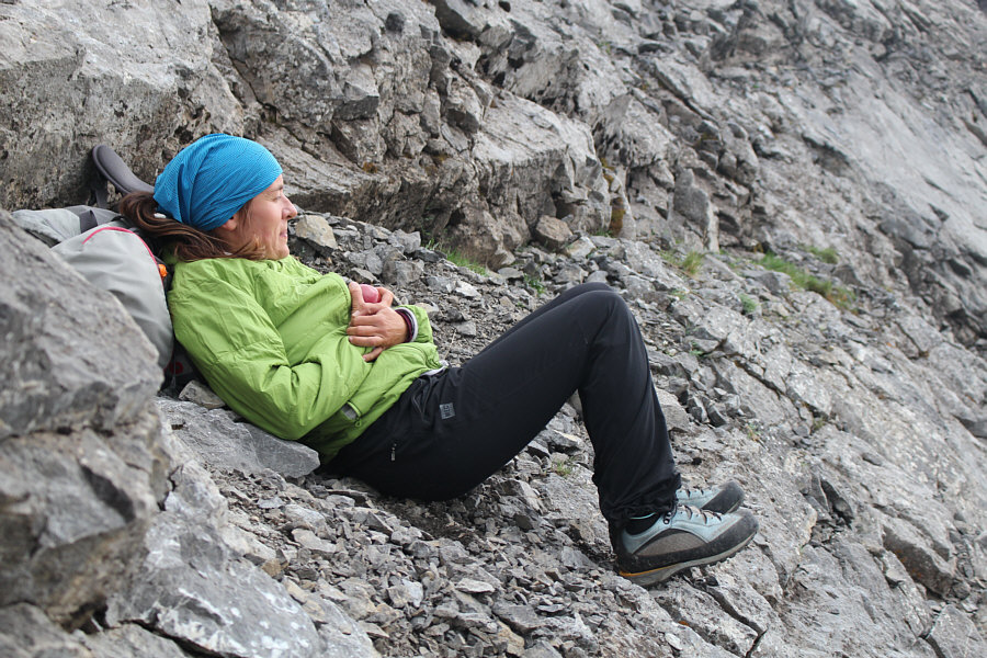 She actually looks very comfortable here!