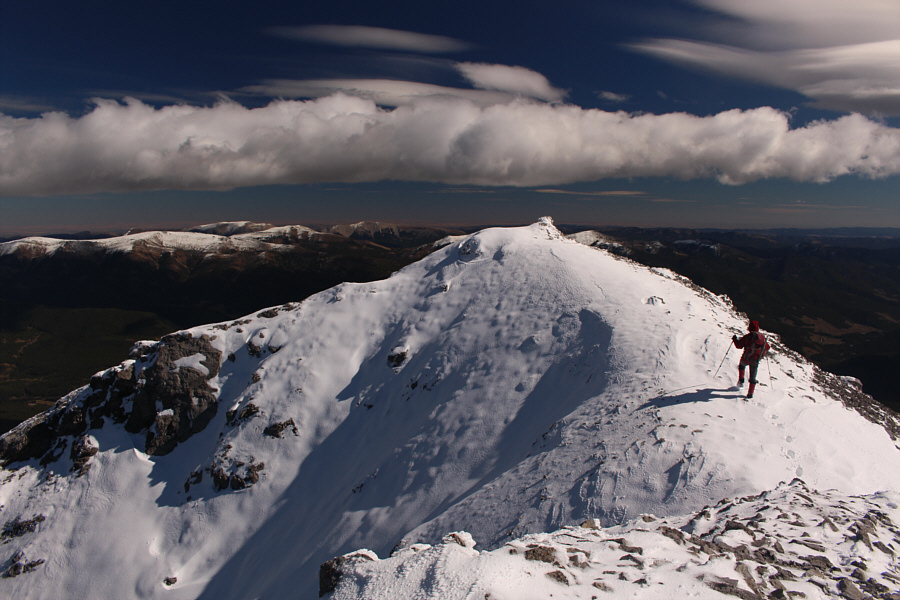 Sunshine on a summit--how novel!