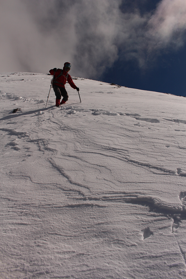 We should have brought skis!