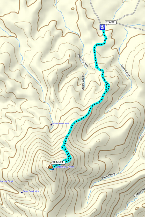 Nice hike, but the summit is a bit disappointing.