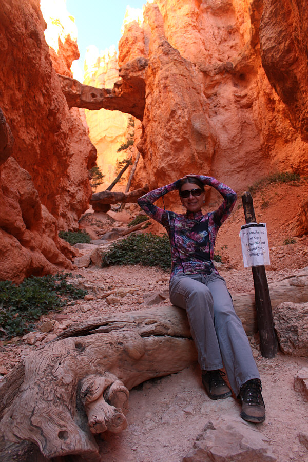 Where's your helmet, Zosia??