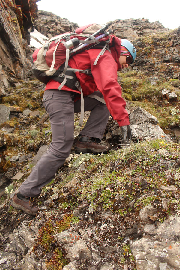Zosia was also the only one sensible enough to bring a helmet!