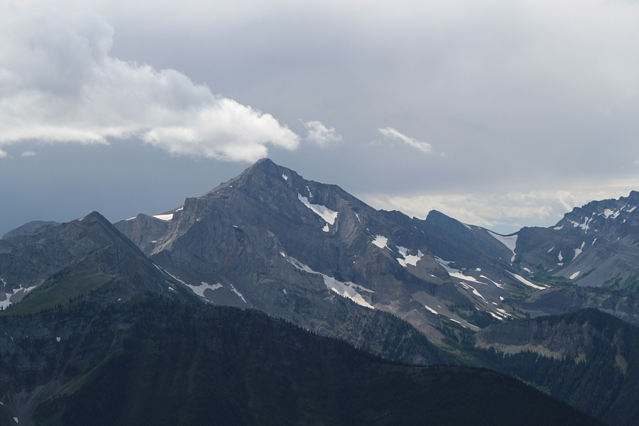 Can you spot the communcation tower near the summit?