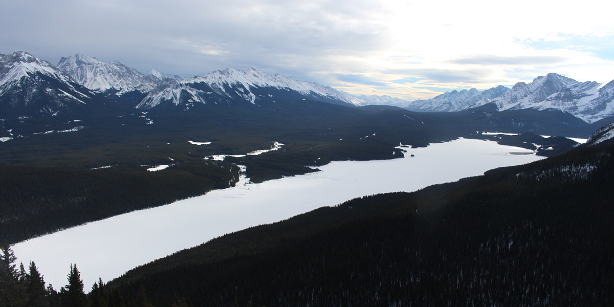 Meh...lakes just don't look as nice when they're snow-covered!
