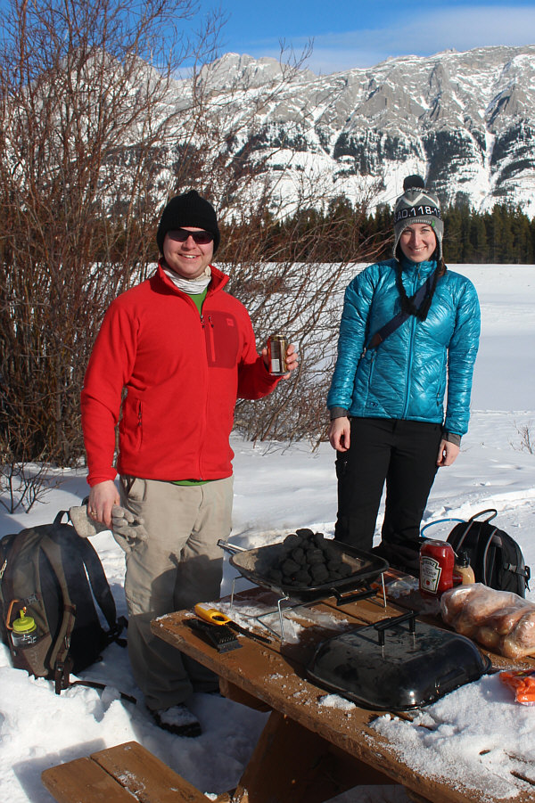 Yep, that's a beer in Mitch's hand!