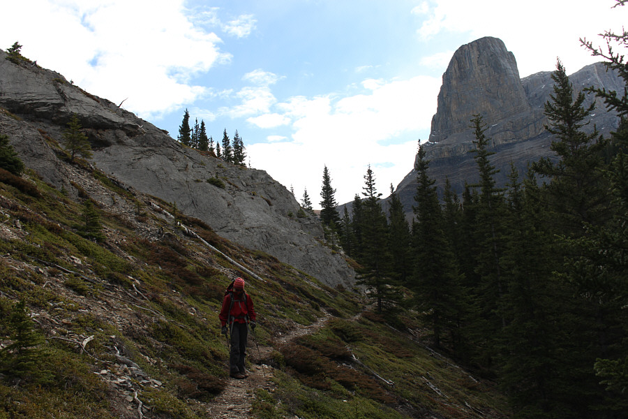 Zosia would leave a message on a rock here dedicated to a friend of hers.