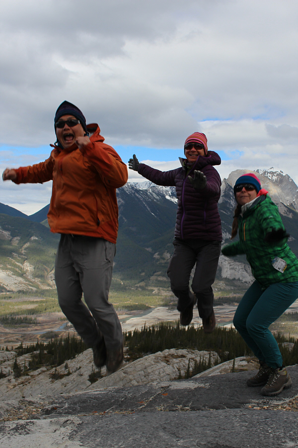 I need to shut my mouth when I jump!