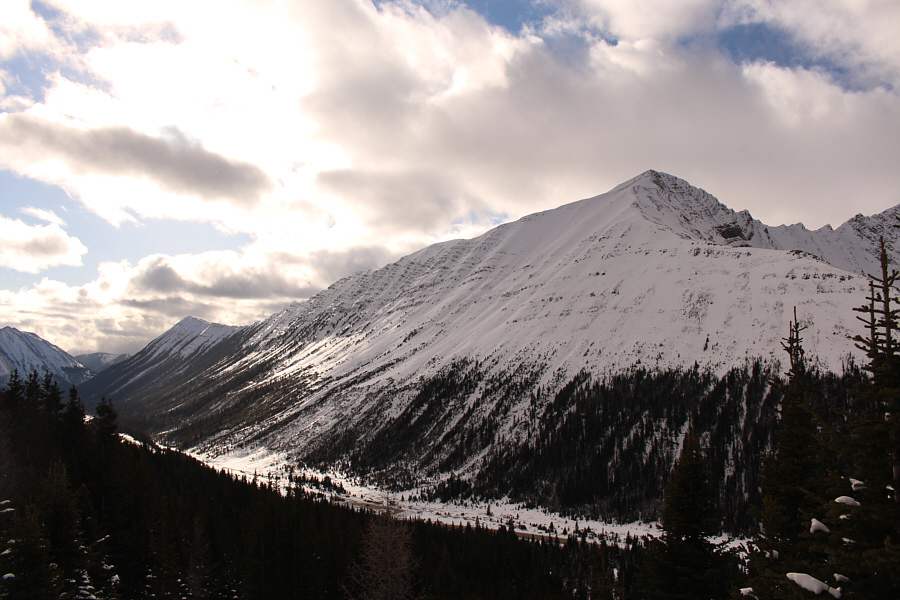 Does anybody ever ski that east facing slope?