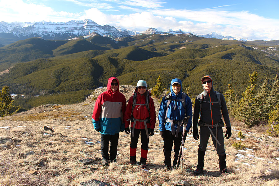 Second summit of the day!