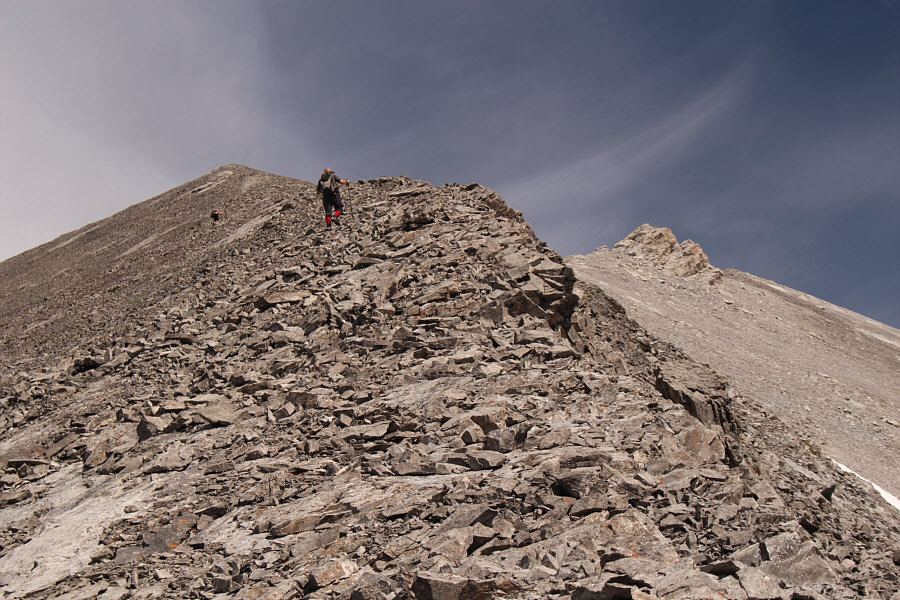 The sooner you get over to this ridge, the better!