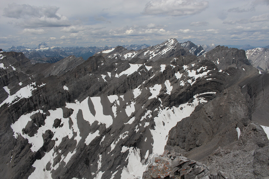 So many familiar peaks...