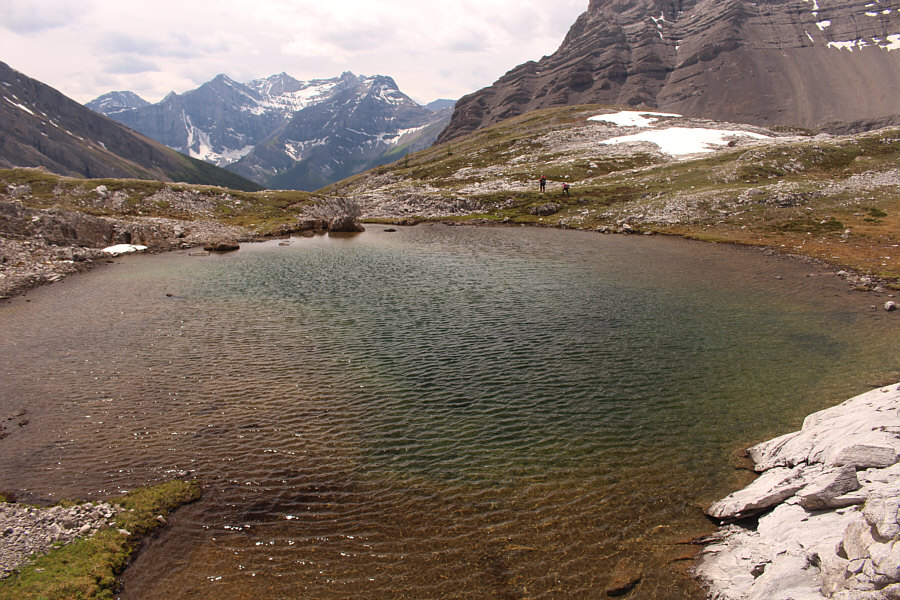 Too bad about the ripples from the wind...