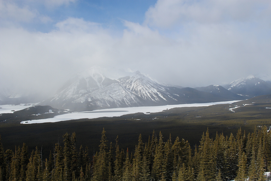 Not the best day for views.