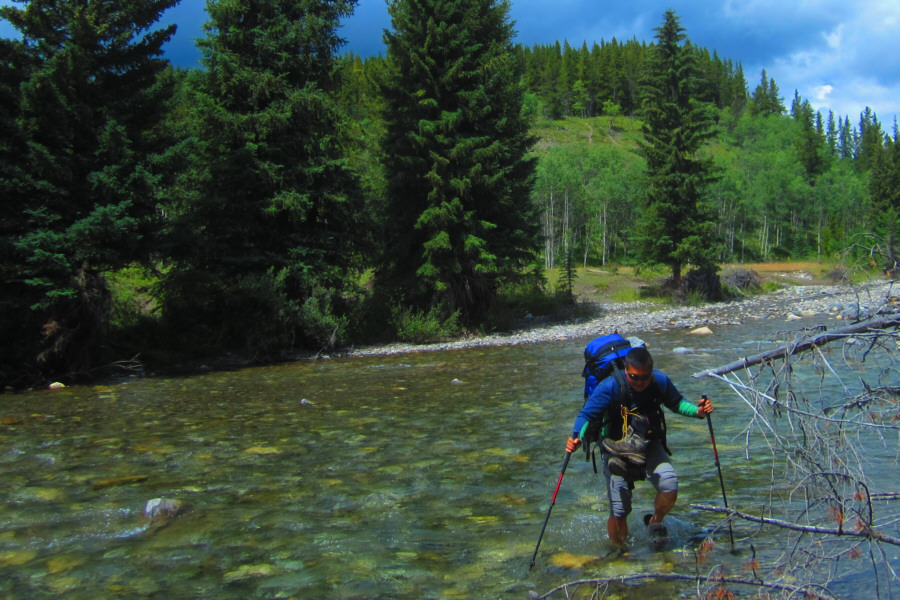 That water felt great on my feet!