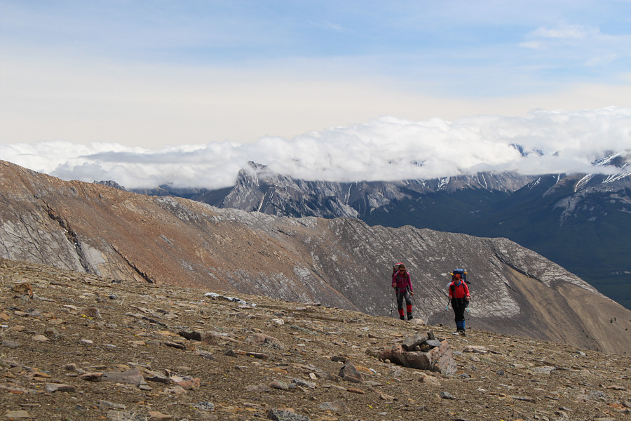 It's kinda hard to get lost up here unless there's a whiteout.