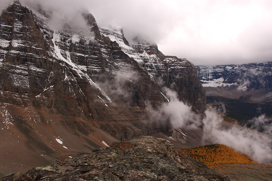 Shame about the weather. I may have to return and do this one on a sunnier day...maybe on skis...