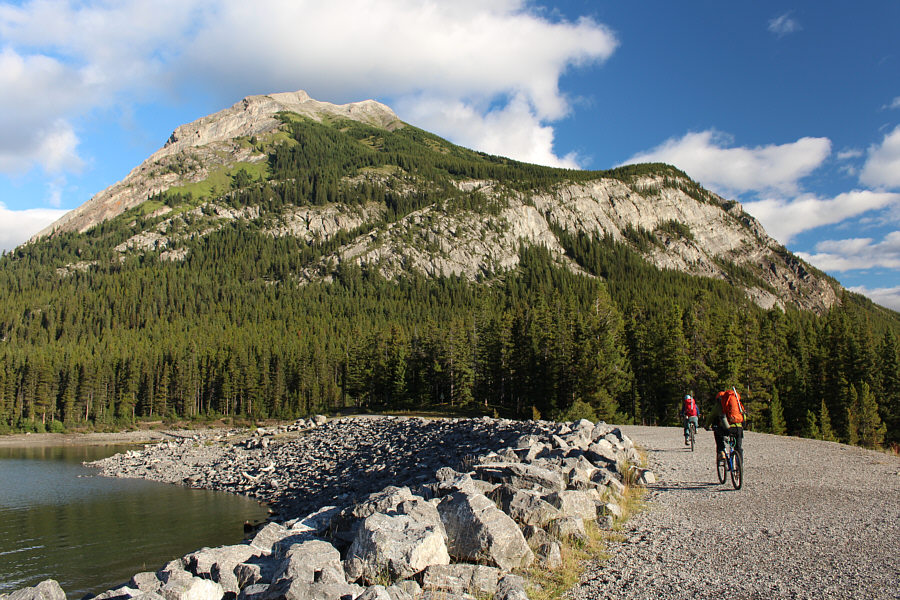 The bike ride is not as easy as you might expect...