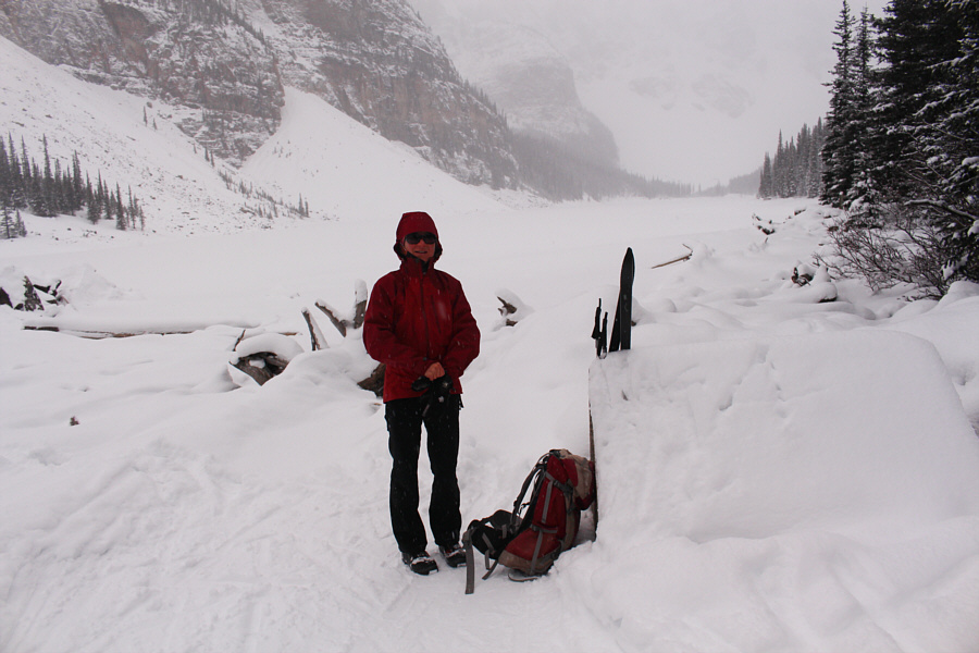 It's a shame about the weather and lack of views!