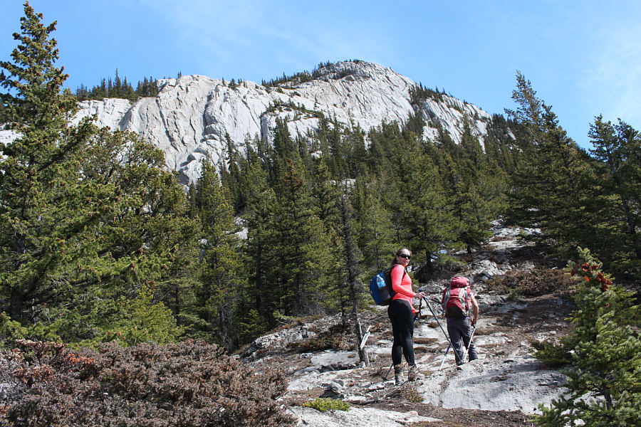 Zosia looks like she is checking for ticks...