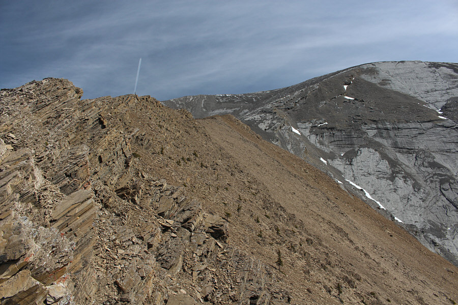 That's a contrail at left in case you were wondering!