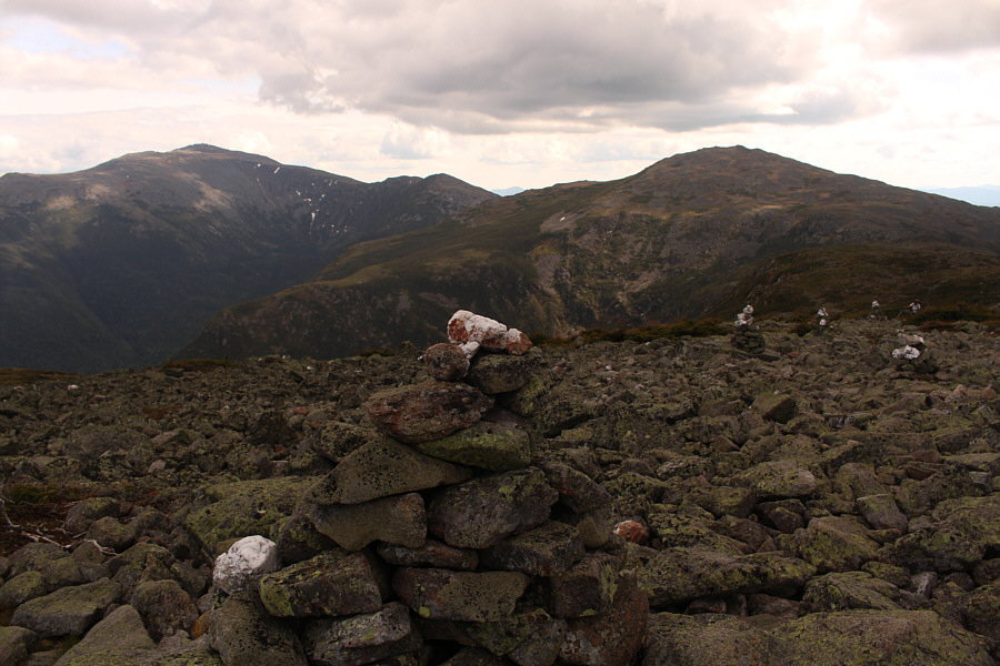 These cairns are invaluable in the dark...