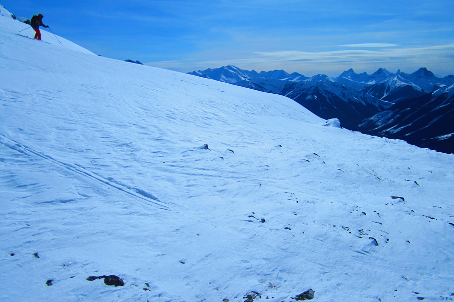 Actually, I also had my skins on and was descending slowly!