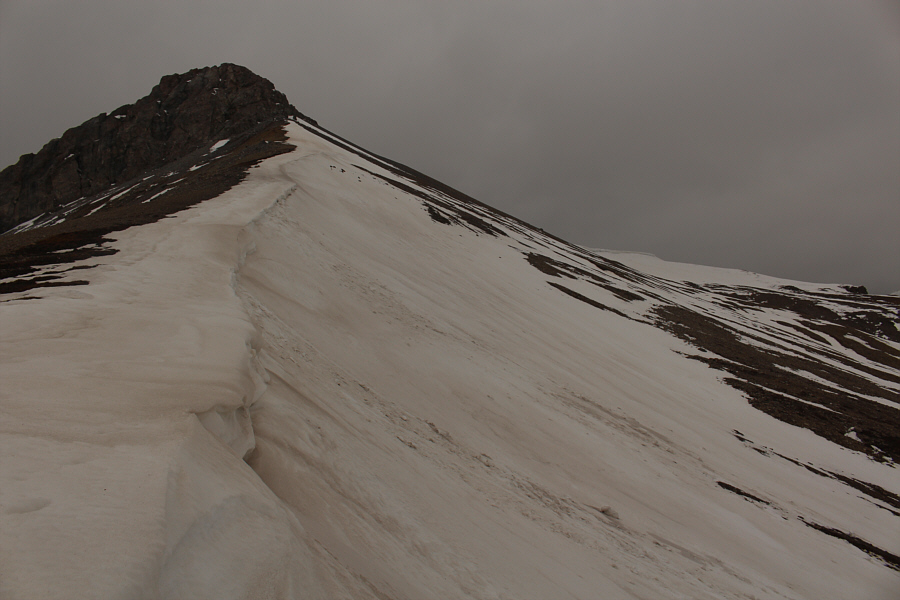 With more snow, these slopes could potentially become dangerous...