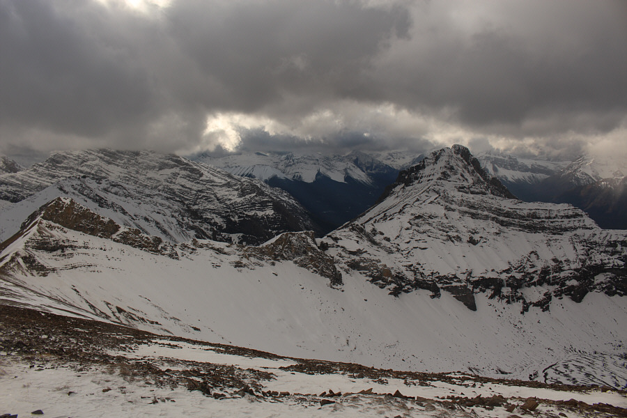 Too bad about the clouds, but the views are still respectable.