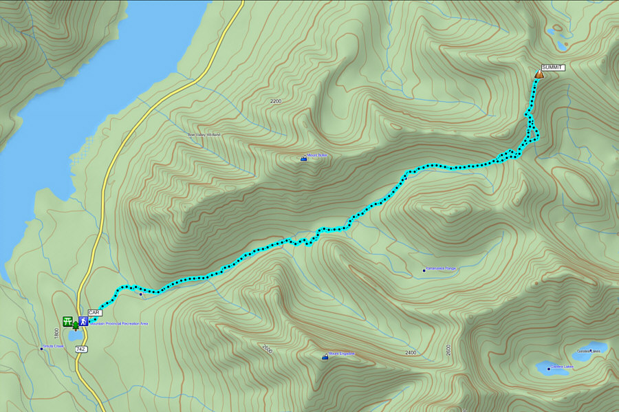 A long but scenic trip that would be worth saving for a sunnier day...