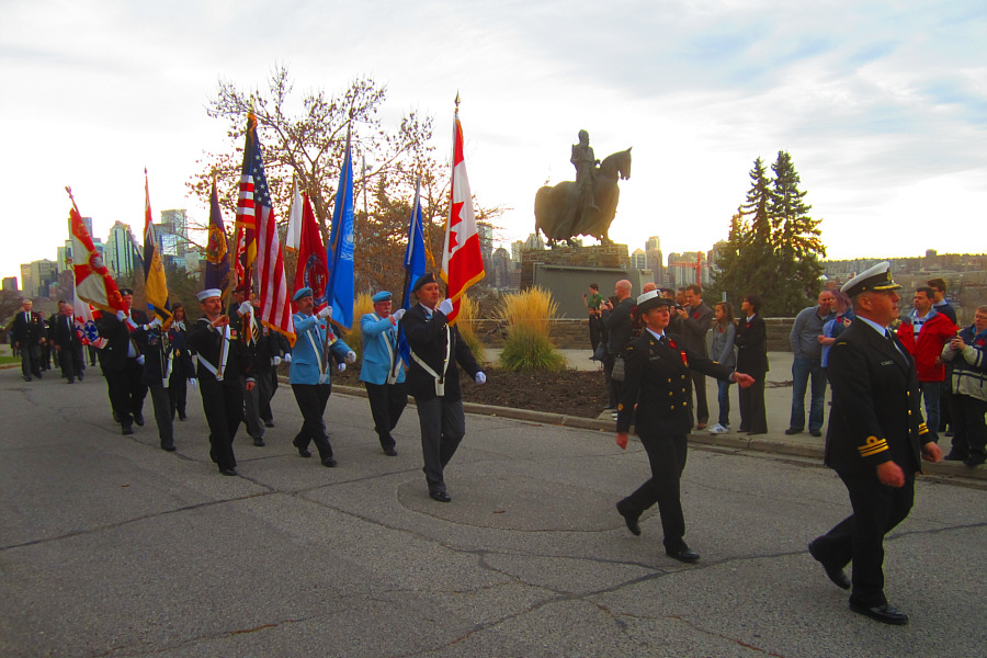 Colour party, by the left, quick march!!