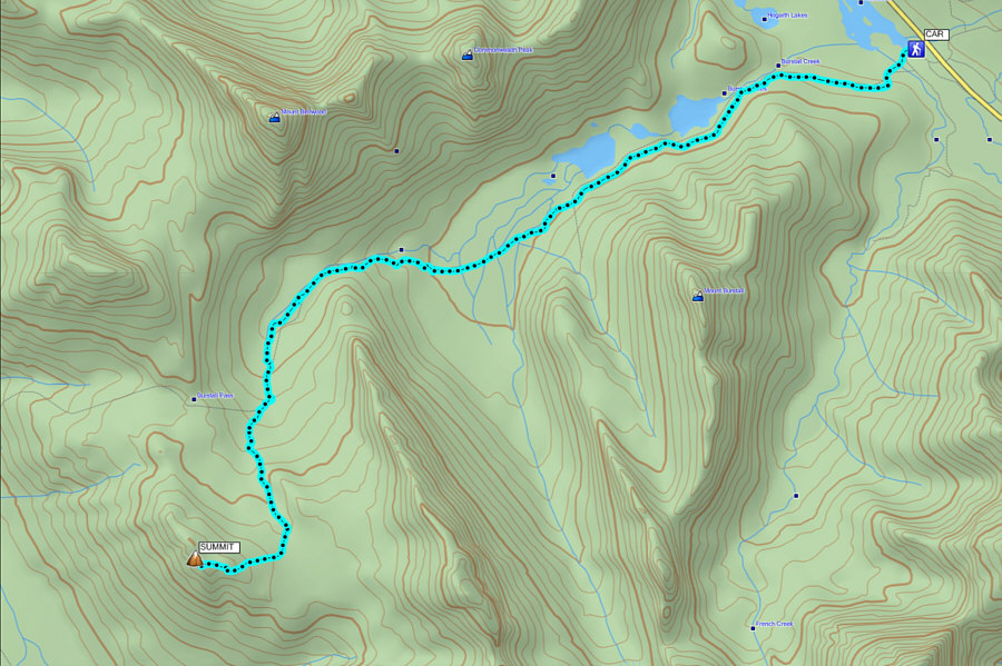 Maybe I'll try a fat bike/ski combo next time...