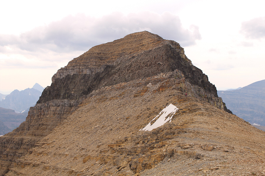 The diorite sill looks a bit intimidating, but it's really not bad at all.