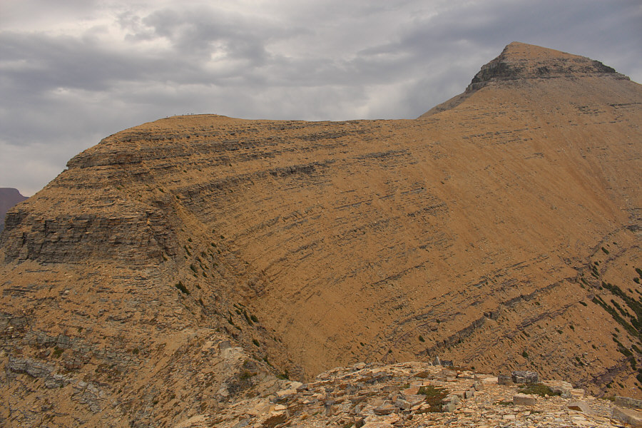 None of them bothered to go up Flinsch Peak--pansies!