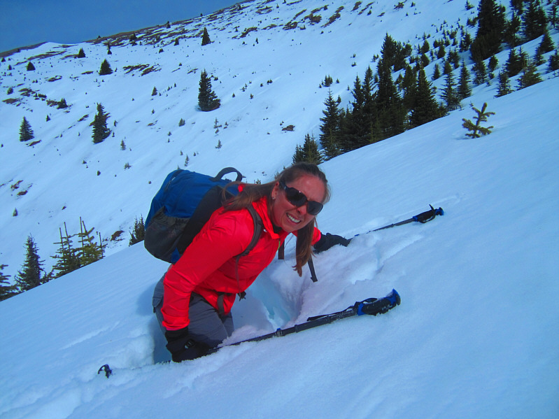 She's got her war face going now!