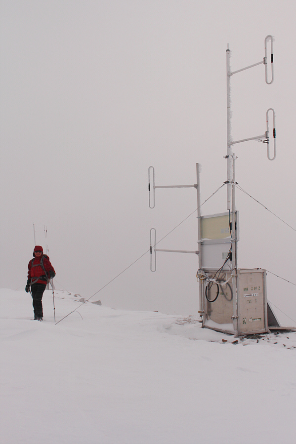That box made for a nice shelter from the wind!