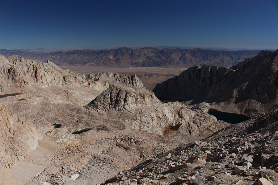 Seemed just as long going down as going up!