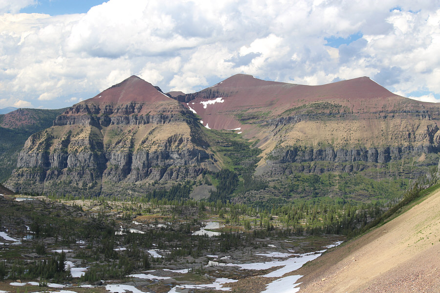 And we will be heading up that valley at extreme left tomorrow...