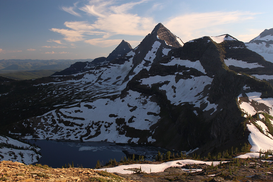Pocket Lake is probably seldom visited by humans.