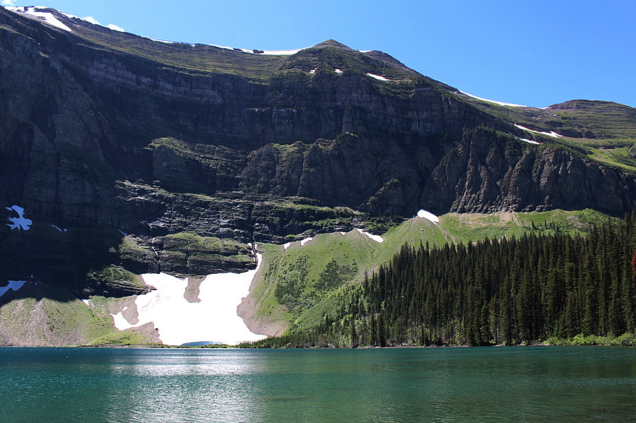 It was so warm that I was tempted to jump in the lake!