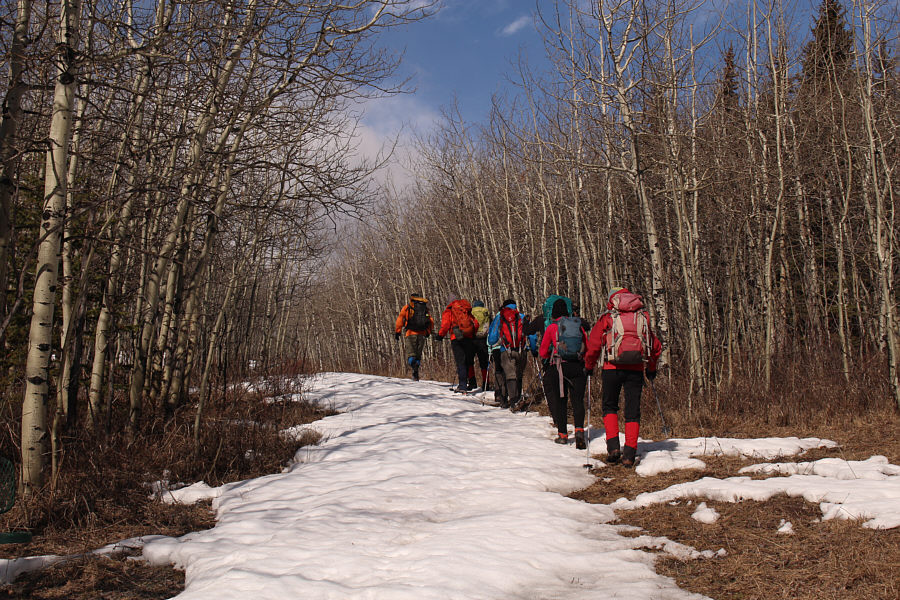 Feels like a Calgary Outdoor Club outing!