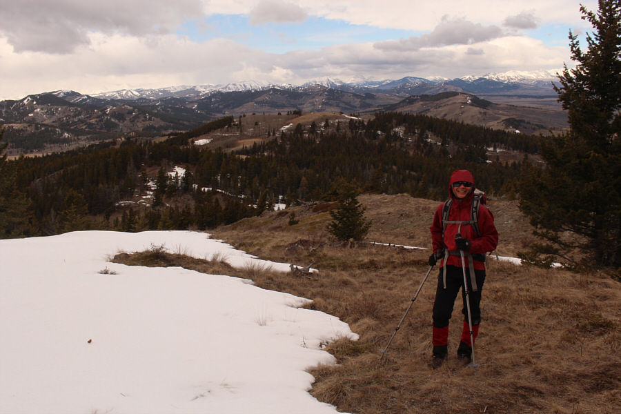 The Happiest Girl in the World (at this elevation)!