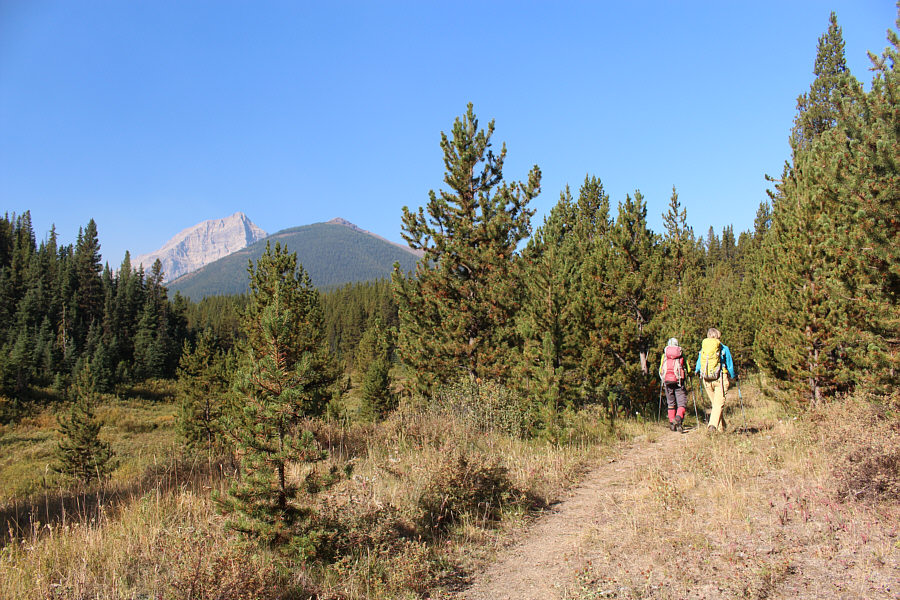 Mount Bishop is still almost 5 km away at this point!