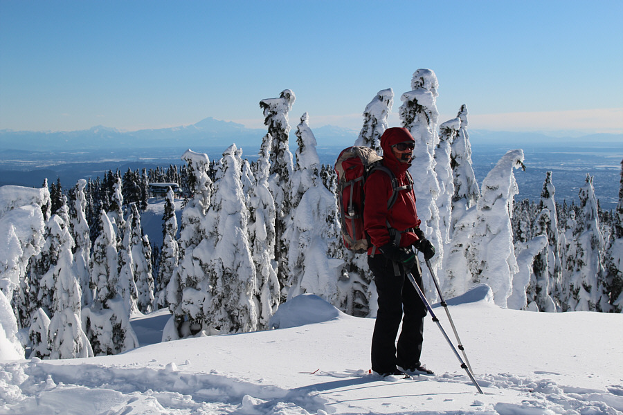I would love to try and ski up Mount Baker someday...