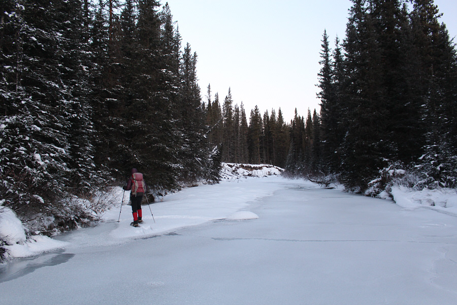 Actually, it wasn't quite as frozen as we thought!