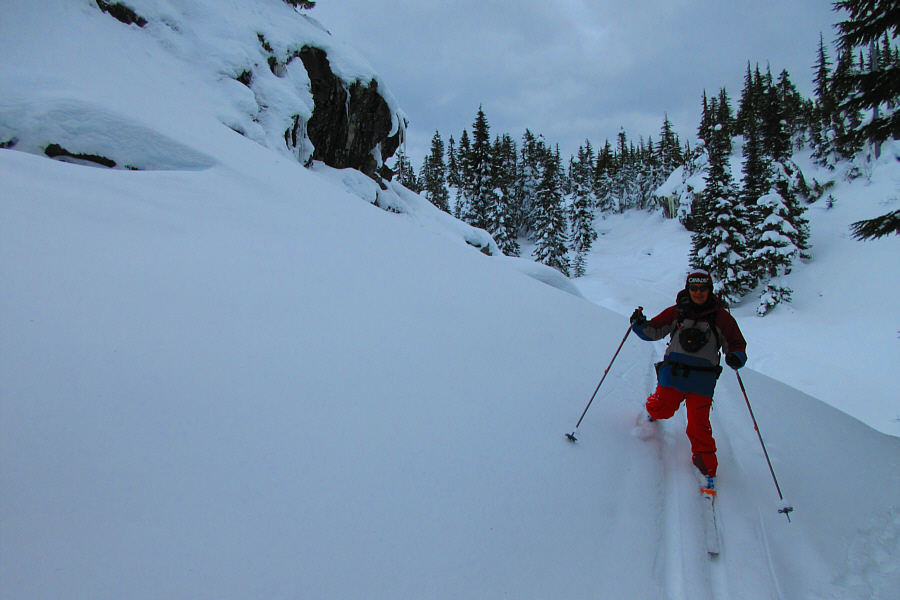 It's a shame that telemarking is not as popular as it once was.