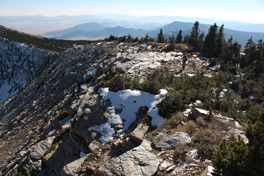 We're not quite done with the snow or uphill travel yet...