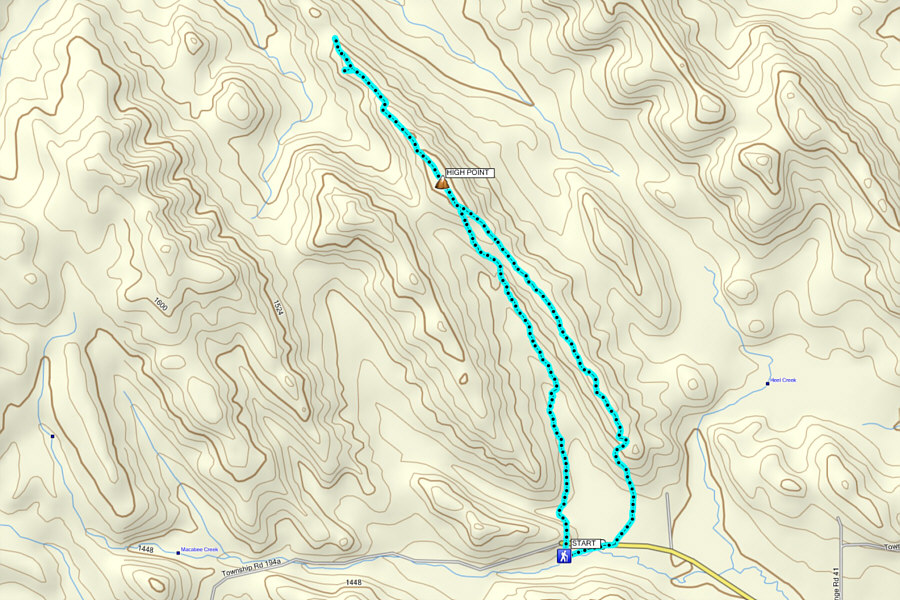 A nice and lazy shoulder-season hike.